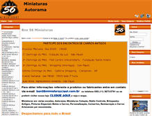 Tablet Screenshot of box56miniaturas.com.br